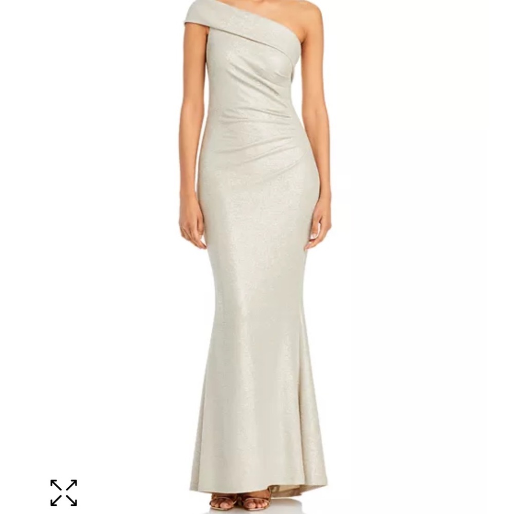 Eliza J champagne gown, size 6